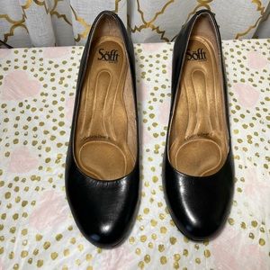 EUC Sofft Leather comfort heels